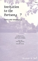 Invitation to the Partsong vol.7 Glees and Madrigals for 3-4part male voices (AT Bar B)  score (en)