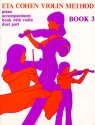 Violin Method vol.3 accompaniment book with violin duet part