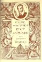 Dixit Dominus for mixed chorus and instruments score
