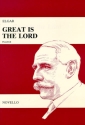 Great is the Lord Psalm 48 op.67 for mixed chorus organ and orchestra vocal score
