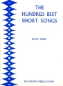 The 100 best short Songs vol.3 for low (medium-low) voice and piano (en)