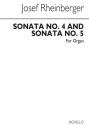 SONATA A MINOR NO.4 OP.98  AND SONATA NO.5 OP.111 FOR ORGAN GRACE, HARVEY, ED