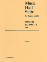 Music Hall Suite for 2 trumpets, horn, trombone and tuba score