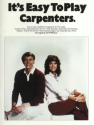 It's easy to play Carpenters: for piano