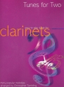 Tunes for two for 2 clarinets score