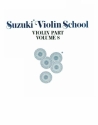 Suzuki Violin School vol.8 violin part revised edition
