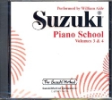 Suzuki piano school vols.3+4 CD suzuki method international