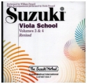 Suzuki Viola School vol.3-4   CD
