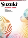 Suzuki Recorder School vol.3 for soprano recorder   piano accomp.
