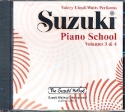 Suzuki Piano School vol.3 and 4 CD