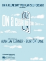 Burton Lane_Alan Jay Lerner, On a Clear Day You Can See Forever Klavier, Gesang und Gitarre
