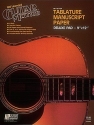 Guitar Tablature Manuscript Paper - Deluxe  Buch