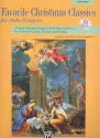 Favorite Christmas Classics (+CD) for medium high voice and piano 9 classic christmas songs
