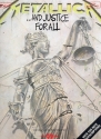 And justice for all: Songbook Metallica: fr Gitarre mit tabulatur