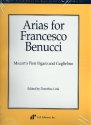 Arias for Francesco Benucci (Mozart's First Figaro and Guglielmo) for voice and piano