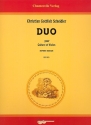 Duo pour guitarre et violon Stimmen