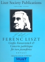 Liszt Society Publications vol.9 fr 2 Klaviere 2 Spielpartituren
