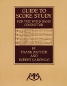 Guide to score study for the windband conductor  Buch
