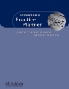 Musician's Practice Planner for music students Weekly Lesson Planner