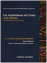 The argentinian Art Song Irma Urteaga - Complete Works for voice and piano score and analysis (en/sp)