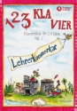 1 2 3 Klavier Lehrerkommentar zur Klavierschule f�r 2-8 H�nde Band 1