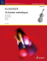 10 Etudes m�lodiques f�r Violoncello (Violoncello 2 ad lib)