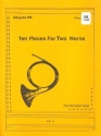 10 pieces for 2 horns score