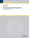 10 St�cke f�r Bl�serquintett f�r Fl�te, Oboe, Klarinette, Horn und Fagott Stimmen