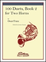 100 Duets vol.2 for 2 french horn