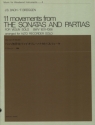 11 Movements from Sonatas and Partitas BWV1001-1006 for treble recorder