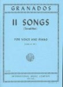 11 Songs Tonadillas for voice and piano (sp/eng) originaltonart