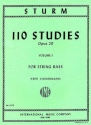 110 Studies op.20 vol.1 (nos.1-55) for string bass