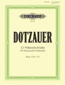 113 Et�den Band 1 (Nr.1-34) f�r Violoncello