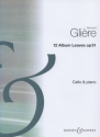 12 Album Leaves op.51 and piano and piano