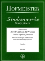 12 Capricen f�r Violine f�r Viola