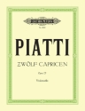 12 Capricen op.25 f�r Violoncello