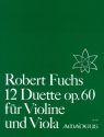 12 Duette op.60 f�r Violine und Viola Stimmen