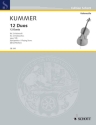 12 Duos op. 105 f�r 2 Violoncelli Spielpartitur