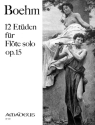 12 Et�den op.15 f�r Fl�te solo