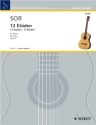 12 Et�den op.29 f�r Gitarre