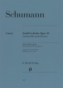 12 Gedichte op 35 f�r tiefe Stimme und Klavier