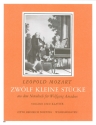12 kleine St�cke aus dem Notenbuch f�r Wolfgang Amadeus f�r Violine und Klavier