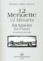 12 Menuette f�r Klavier