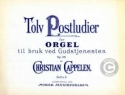 12 Postludier op.28 vol.2 (nos.7-12) for orgel