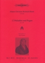 12 Pr�ludien und Fugen aus op.55 f�r Orgel