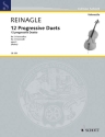 12 progressive Duette op.2 f�r 2 Violoncelli Spielpartitur
