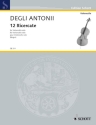 12 Ricercate f�r Violoncello