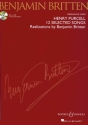 12 Selected Songs  (+ CD) f�r mittlere/tiefe Stimme und Klavier