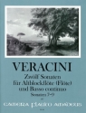 12 Sonaten Band (Nr.7-9) f�r Altblockfl�te (Fl�te/Violine) und Bc