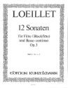 12 Sonaten op.3 Band 1 (Nr.1-3) f�r Fl�te und Bc